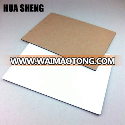 wholesale china supply gloss sublimation mdf sheet one side A4