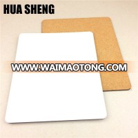 3mm gloss sublimation blank mdf sheet with cork