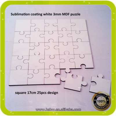 Sublimation Printing Hardboard Puzzle for Heat Press